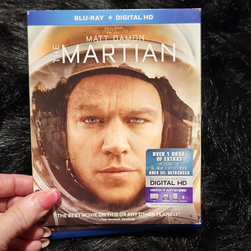 The Martian Blu-ray with Digital HD. PG-13.